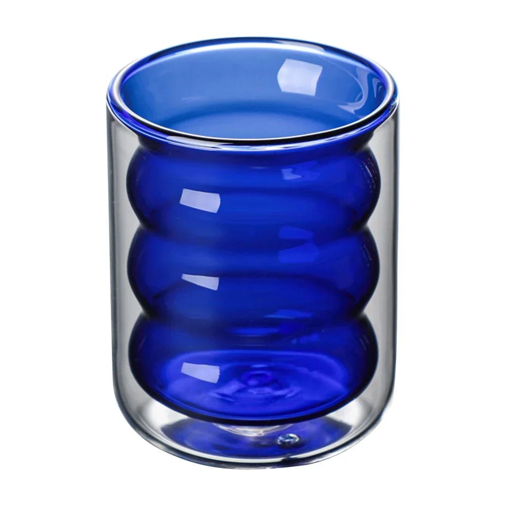 Elegant Double-Walled Glass Drinkware