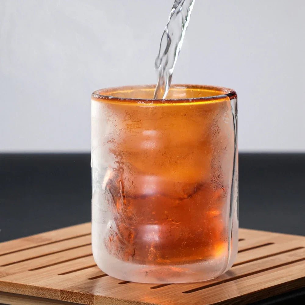 Elegant Double-Walled Glass Drinkware