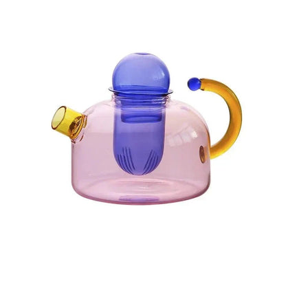 Elegant Glass Teapot Ensemble for Modern Living
