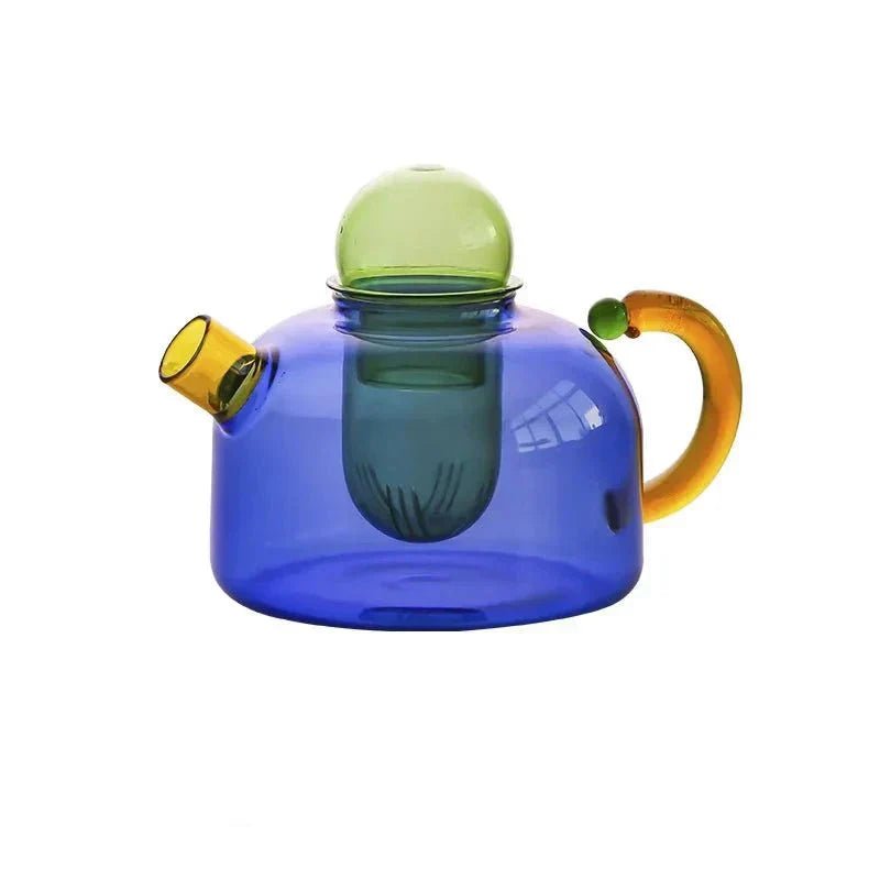 Elegant Glass Teapot Ensemble for Modern Living