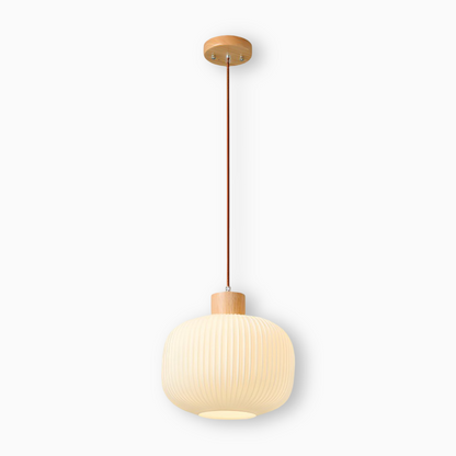 Chic Pendant Light with Textured Glass Shade – Perfect for Any Room