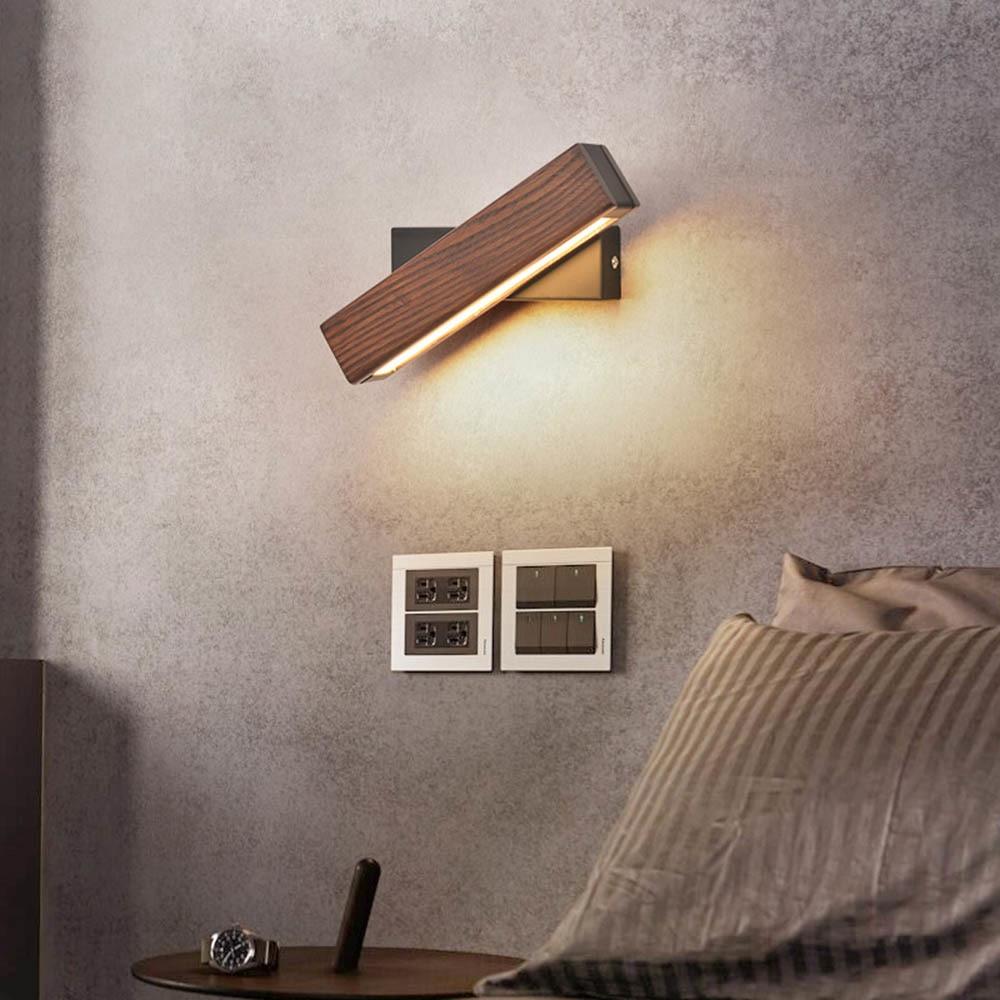 Sleek Rustic LED Wall Light for Modern Spaces