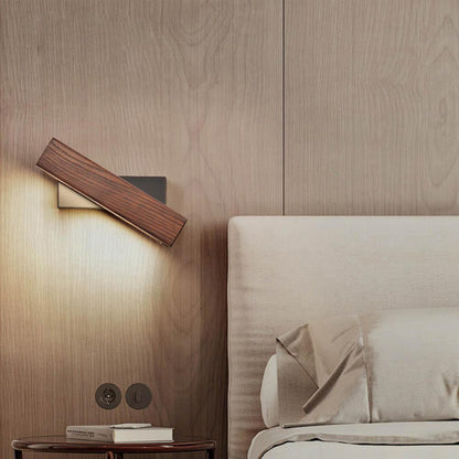 Sleek Rustic LED Wall Light for Modern Spaces