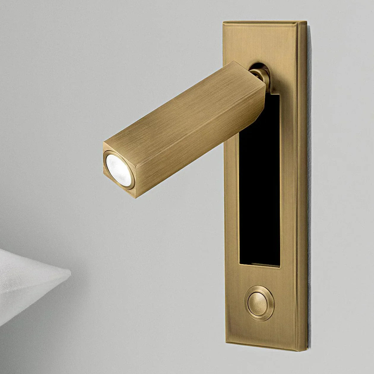 Sleek Adjustable Wall Sconce for Modern Bedrooms