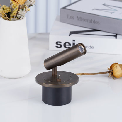 Versatile Adjustable Metal Wall Lamp for Reading & Ambiance