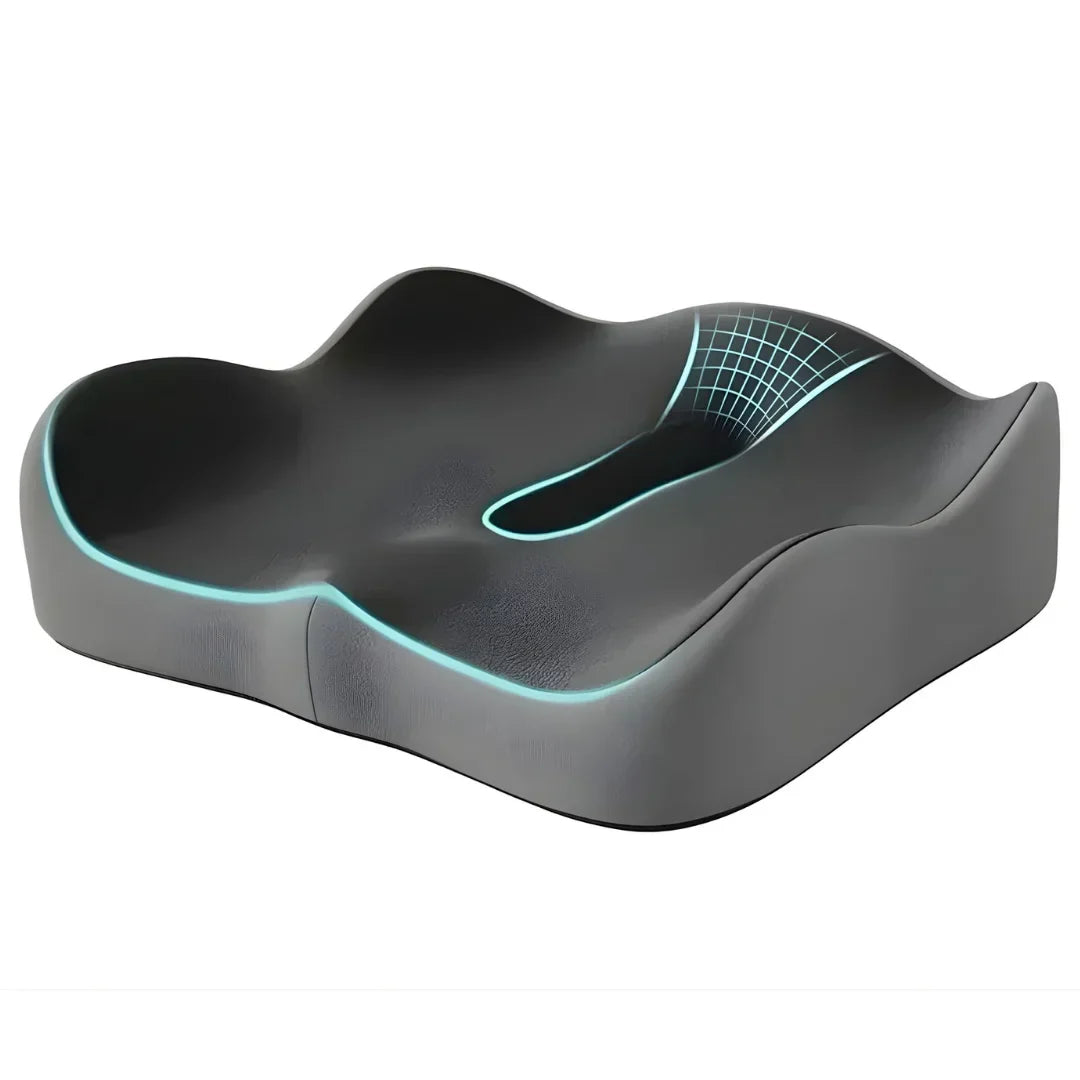 3-Zone Seat Cushion with Ergonomic Design