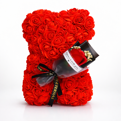 Charming Floral Bear for Home Decoration - Perfect Gift