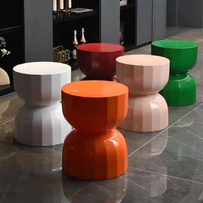 Elegant Hourglass-Shaped Accent Table for Modern Decor