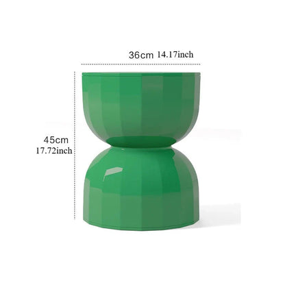 Elegant Hourglass-Shaped Accent Table for Modern Decor
