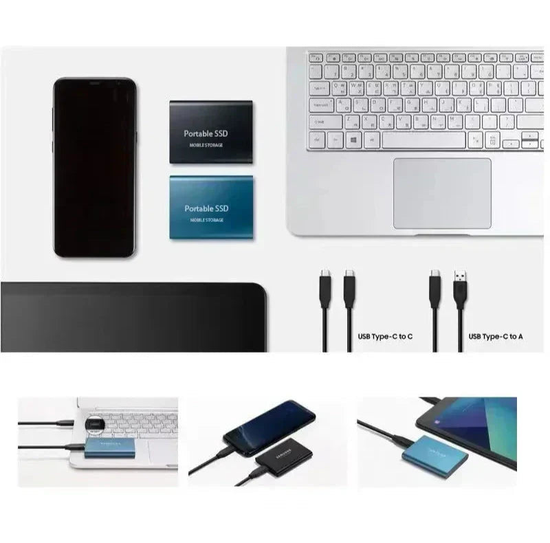 2TB Ultra-Slim External SSD – Fast and Portable Storage Solution