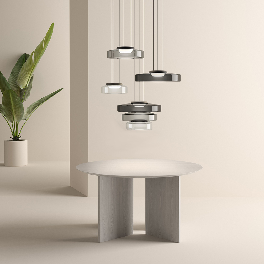 Sleek Glass Pendant Light – Contemporary Hanging Fixture