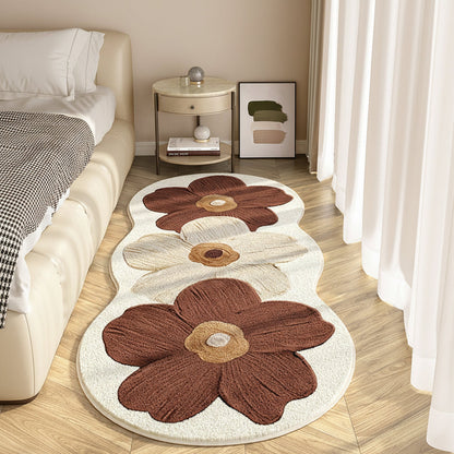 Charming Floral Area Rug for a Cozy Home Atmosphere