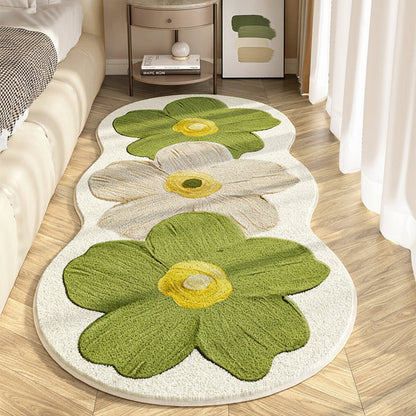 Charming Floral Area Rug for a Cozy Home Atmosphere