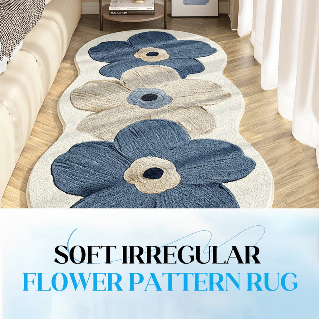 Charming Floral Area Rug for a Cozy Home Atmosphere