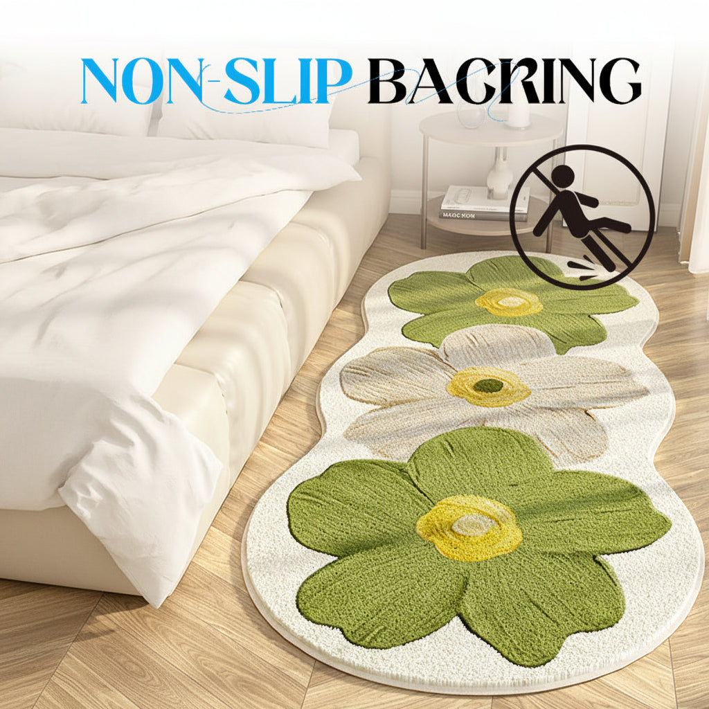 Charming Floral Area Rug for a Cozy Home Atmosphere