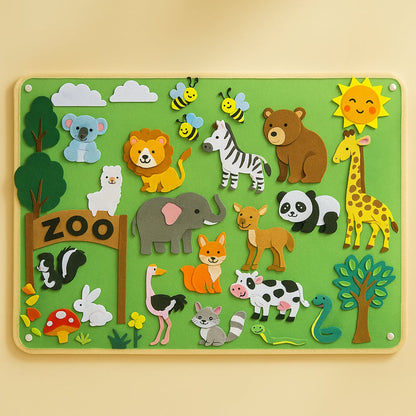 Engaging Felt Playboard for Imaginative Kids