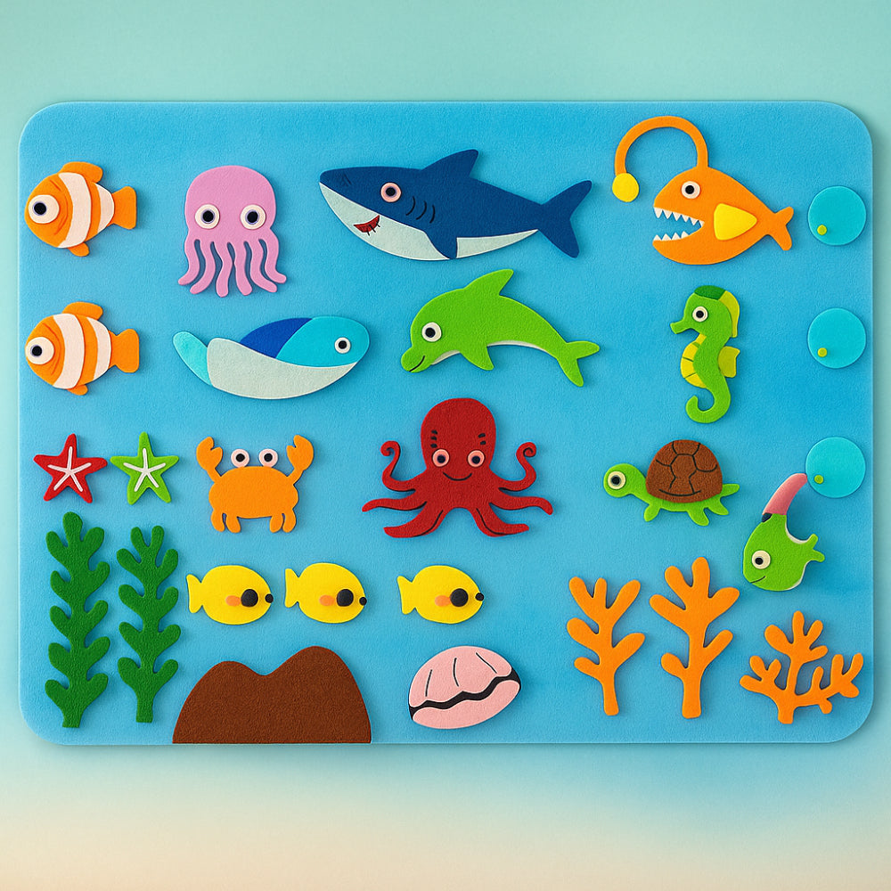 Engaging Felt Playboard for Imaginative Kids