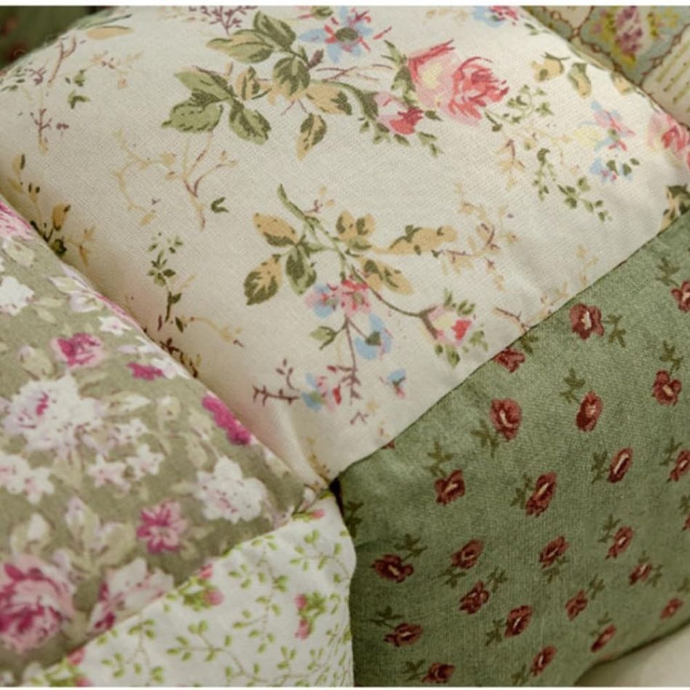 Elegant Floral Microfiber Sofa Protector for Cozy Living