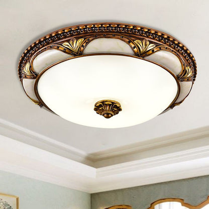 Chic Circular LED Ceiling Fixture with Modern Flair