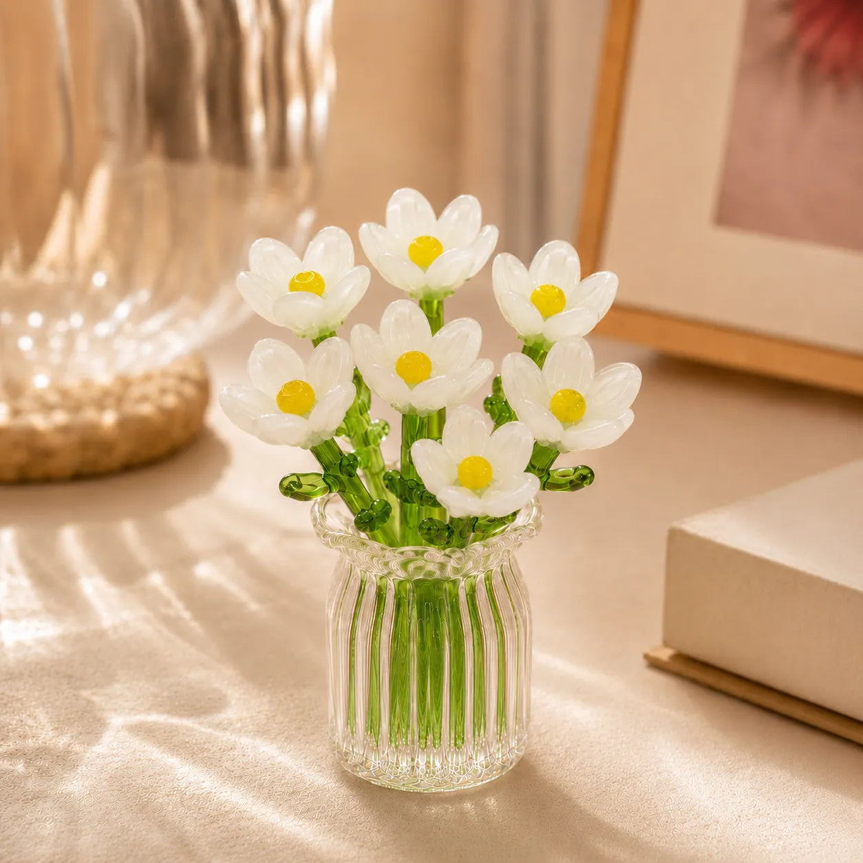 Everlasting Charm Mini Glass Blossom Set