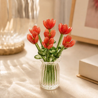 Everlasting Charm Mini Glass Blossom Set