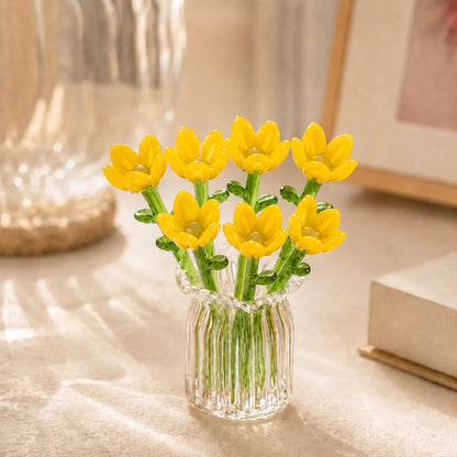 Everlasting Charm Mini Glass Blossom Set