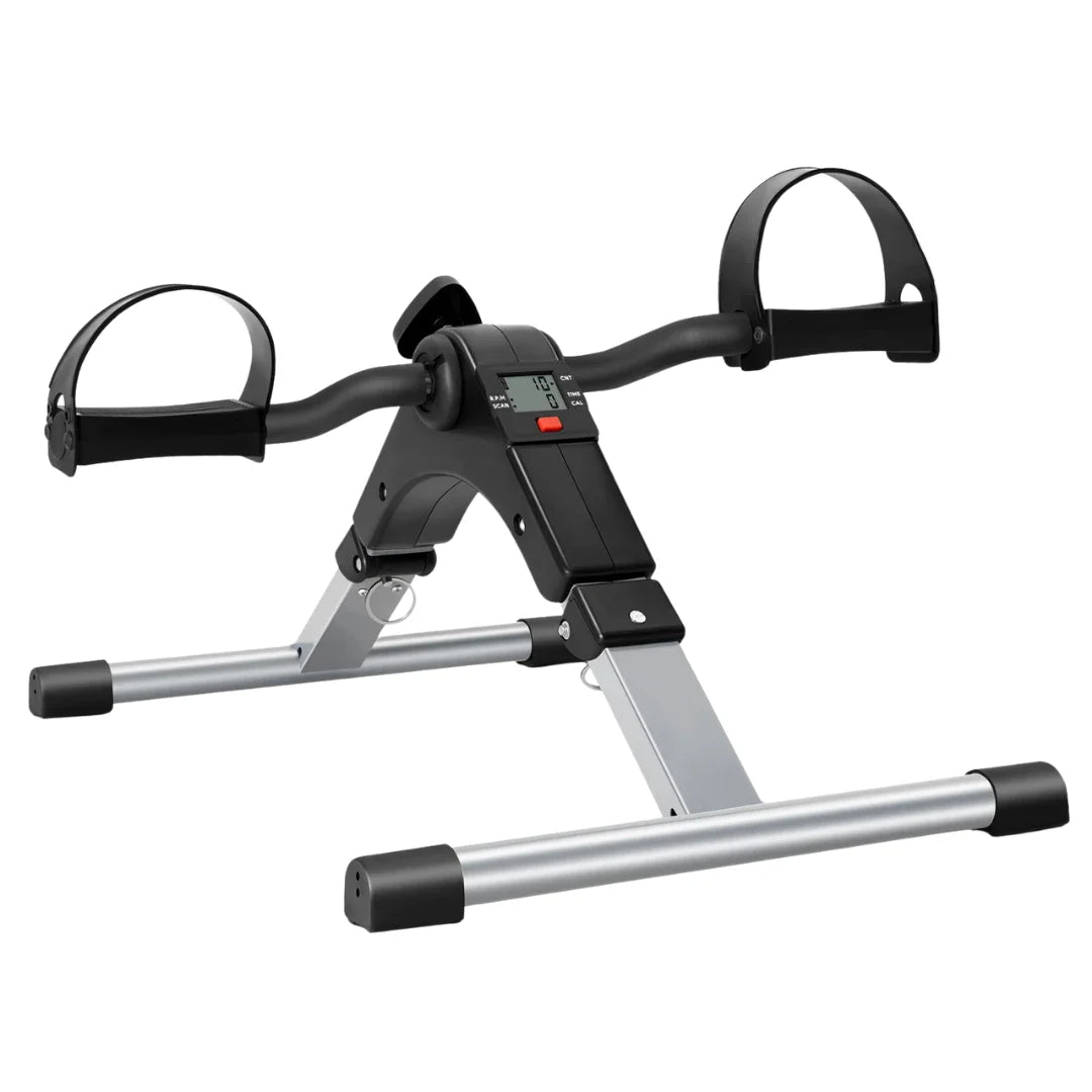 Compact Under-Desk Exercise Bike - Foldable Mini Design