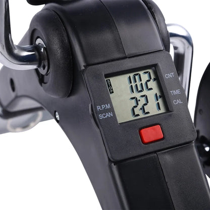 Compact Under-Desk Exercise Bike - Foldable Mini Design