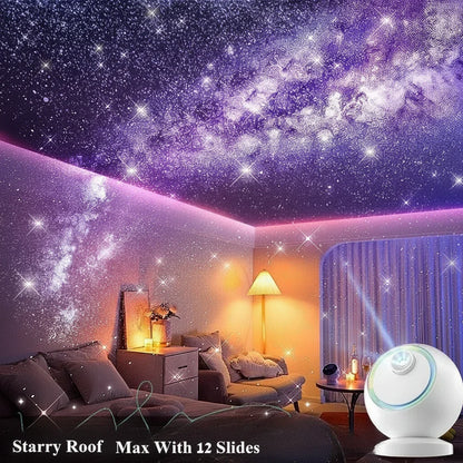 Celestial Bliss LED Nightlight Projector with Bluetooth Sound