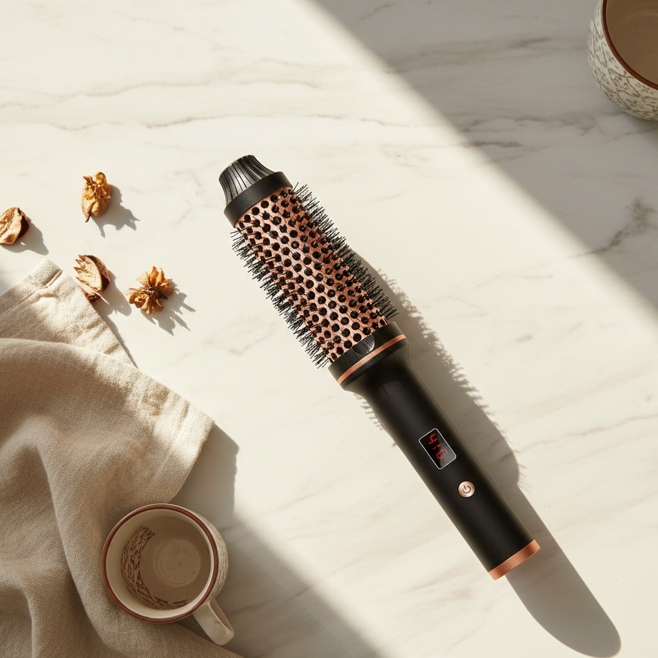Hot Air Brush for Styling and Smoothing Hair