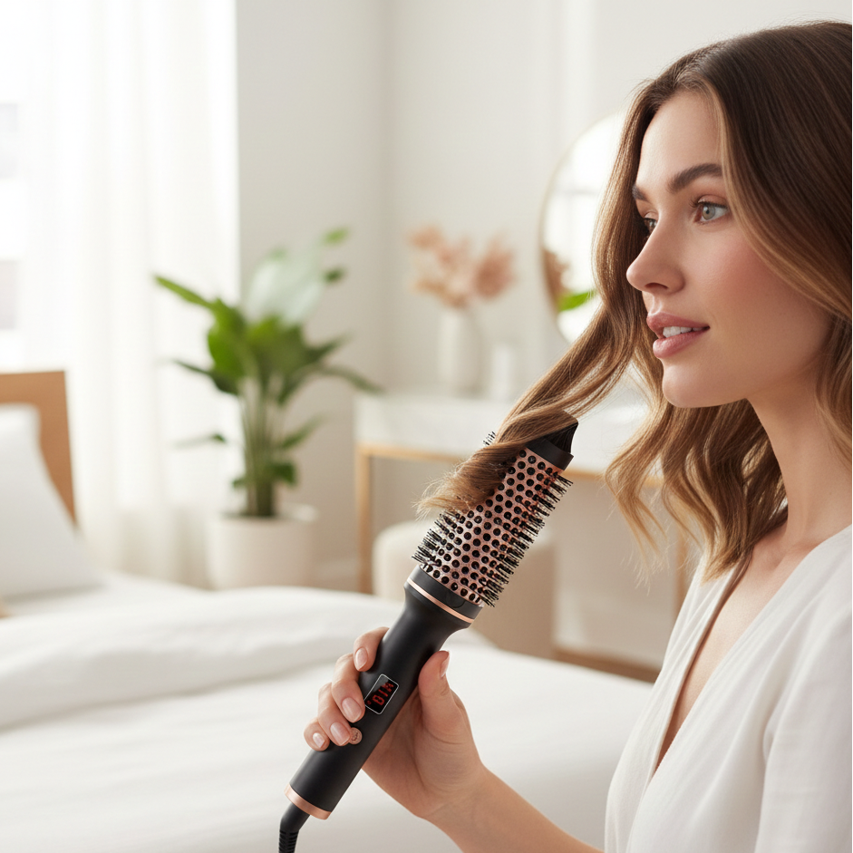 Hot Air Brush for Styling and Smoothing Hair