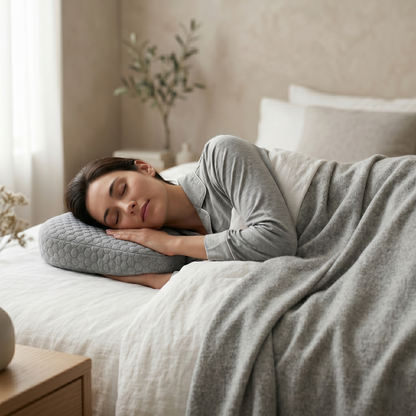 Sleep Pillow for Ear Comfort – Cloud Design
