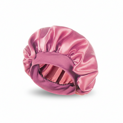 Shower Cap in Soft Satin Velvet Fabric