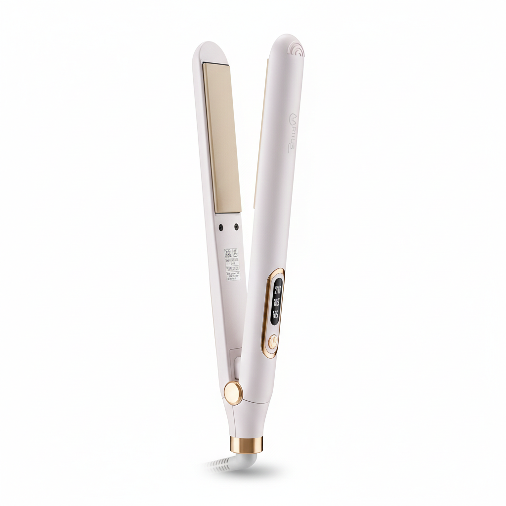 Compact Hair Iron for Straightening