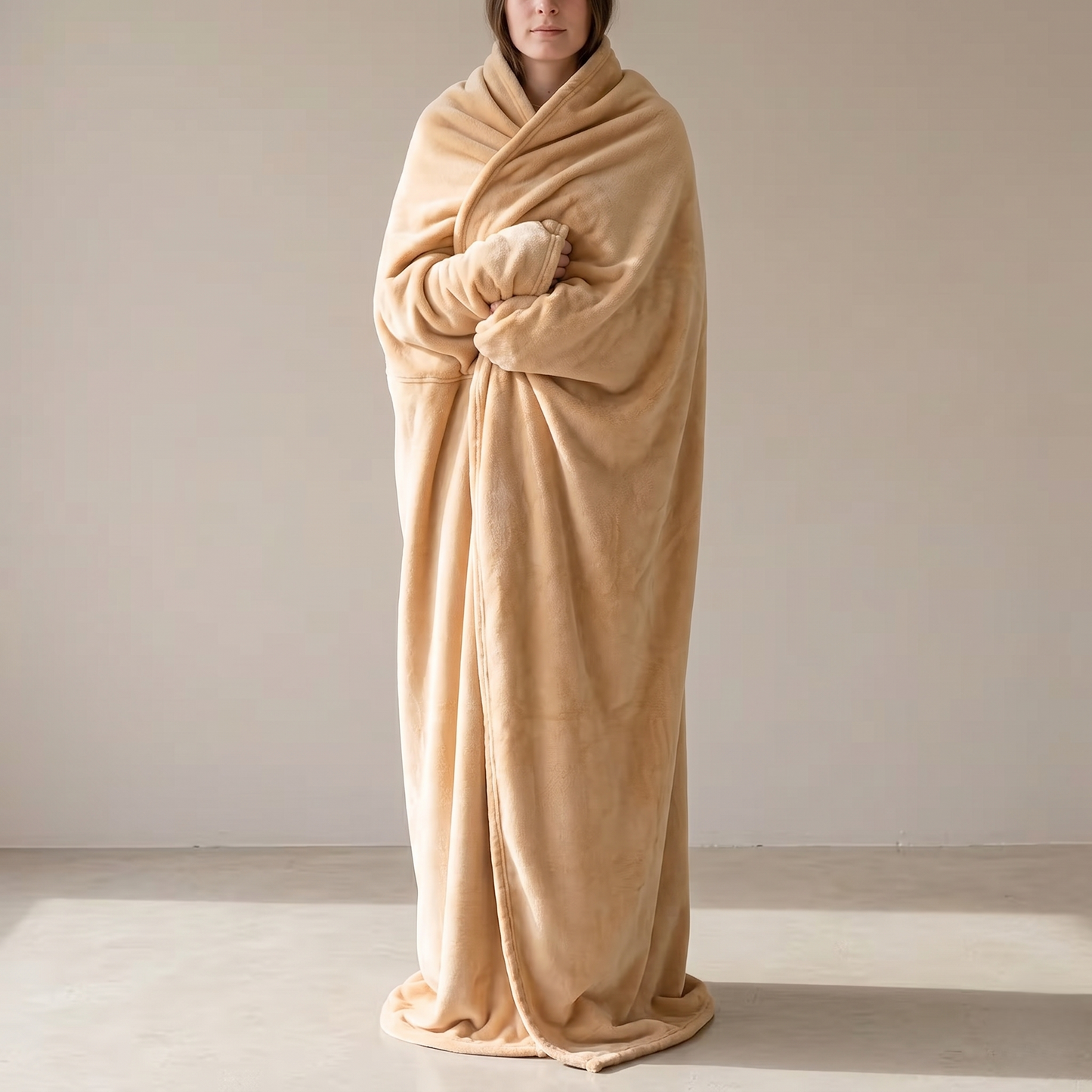 Cozy Wearable Blanket for Comfort and Warmth