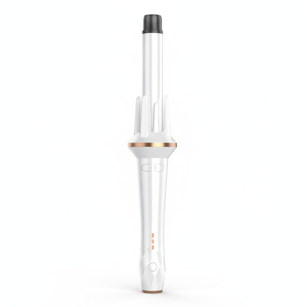 Automatic Curling Iron with Rotating Barrel