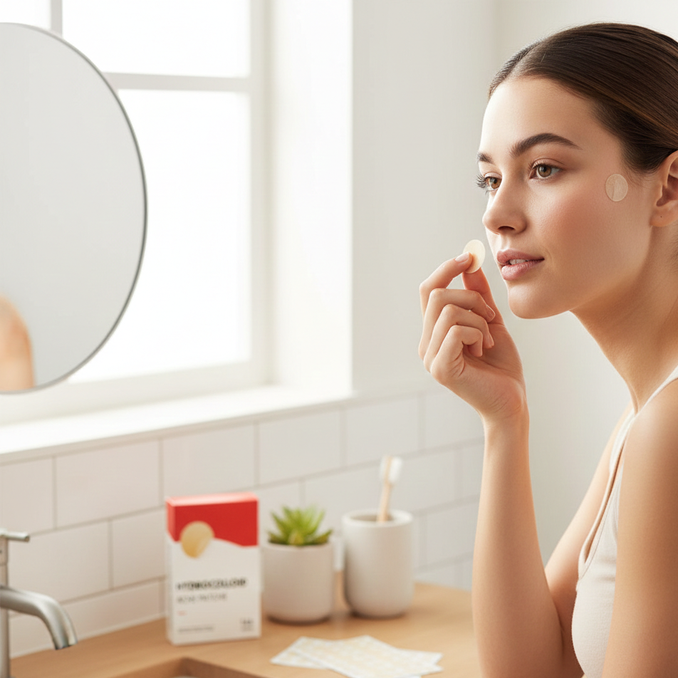Transparent Acne Treatment Patches