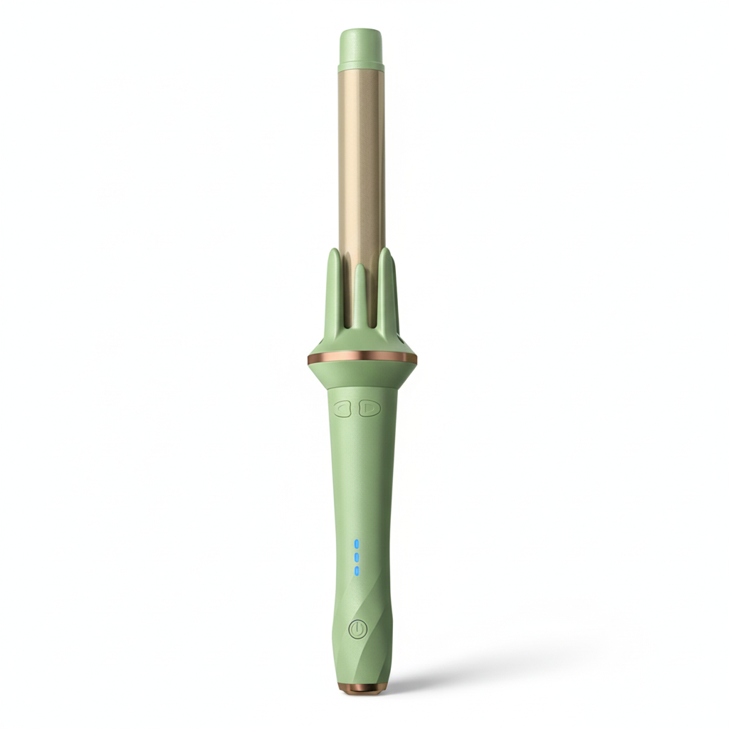 Automatic Curling Iron with Rotating Barrel