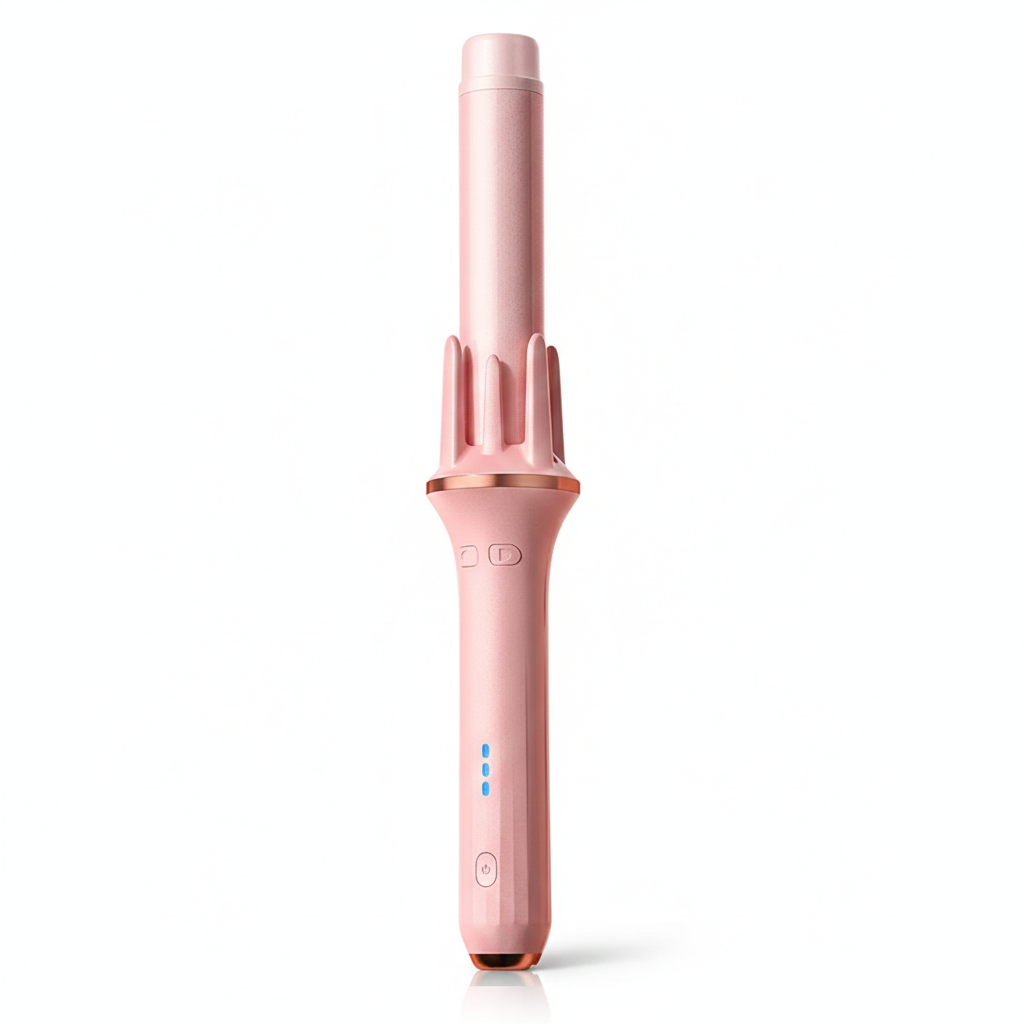 Automatic Curling Iron with Rotating Barrel
