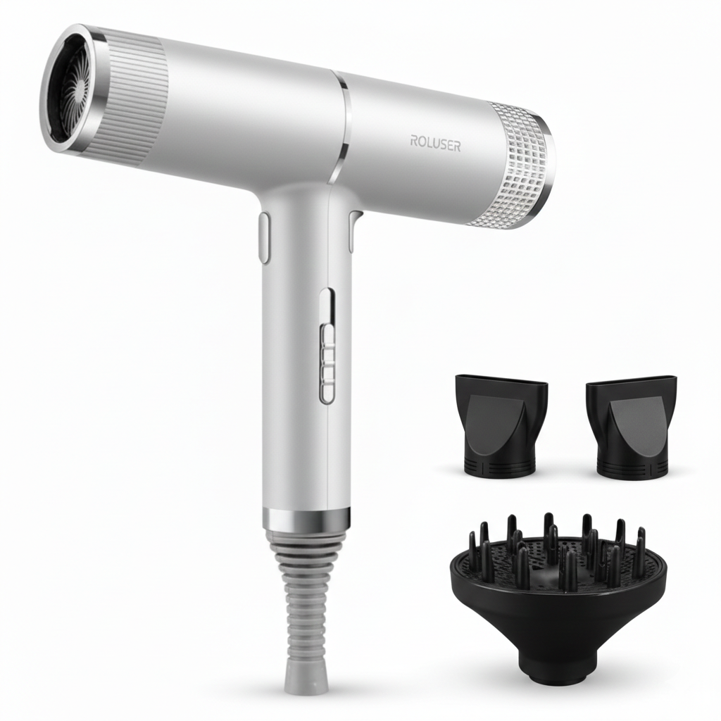 Ionic Hair Dryer with Luxe Finish