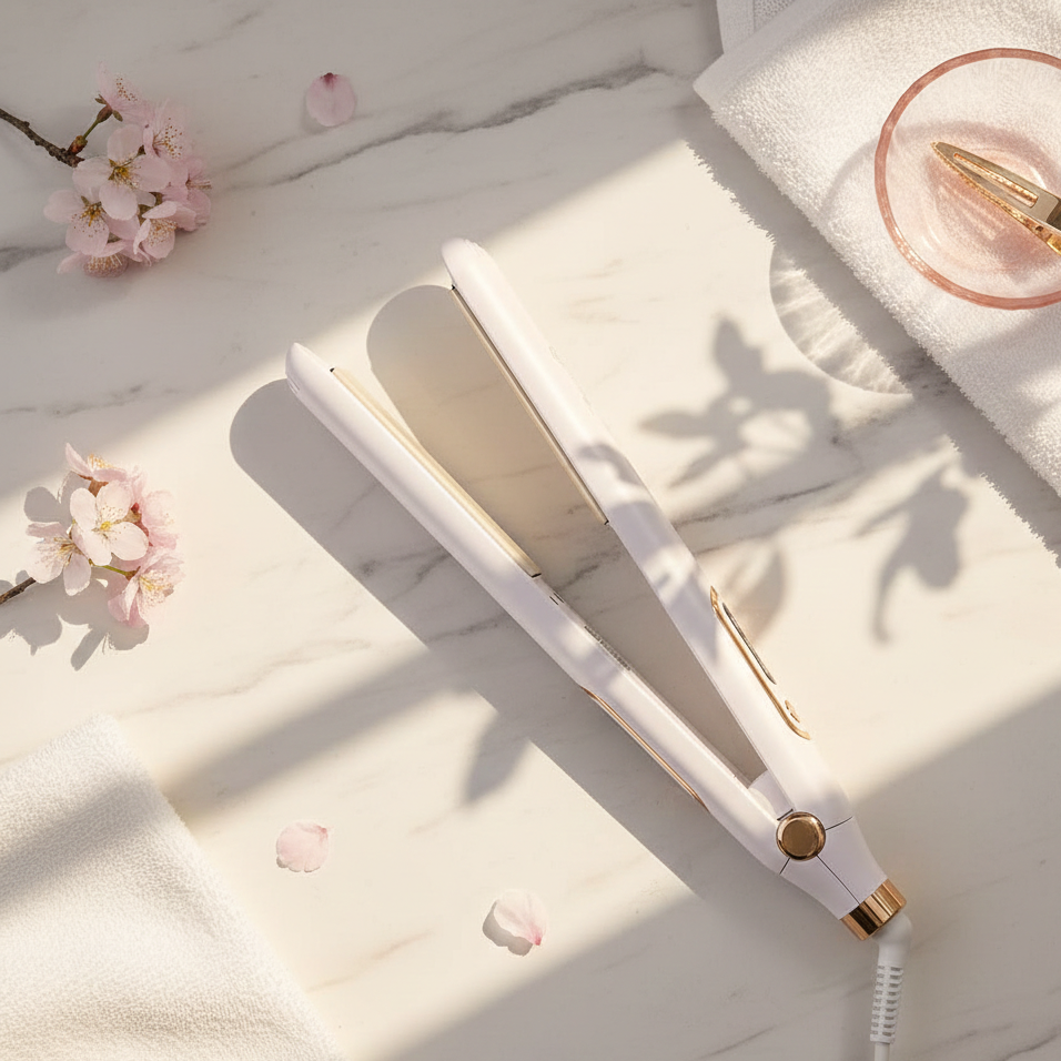 Compact Hair Iron for Straightening