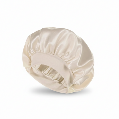 Shower Cap in Soft Satin Velvet Fabric
