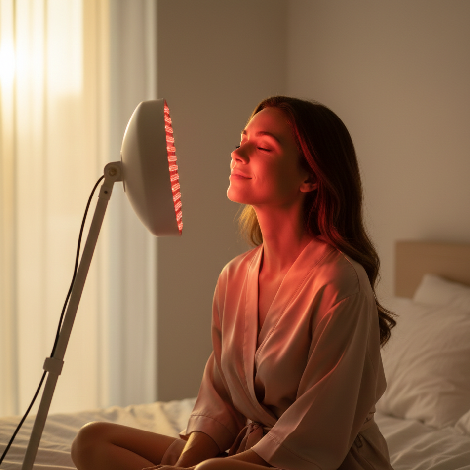 LED Light Therapy Lamp for Radiant Skin