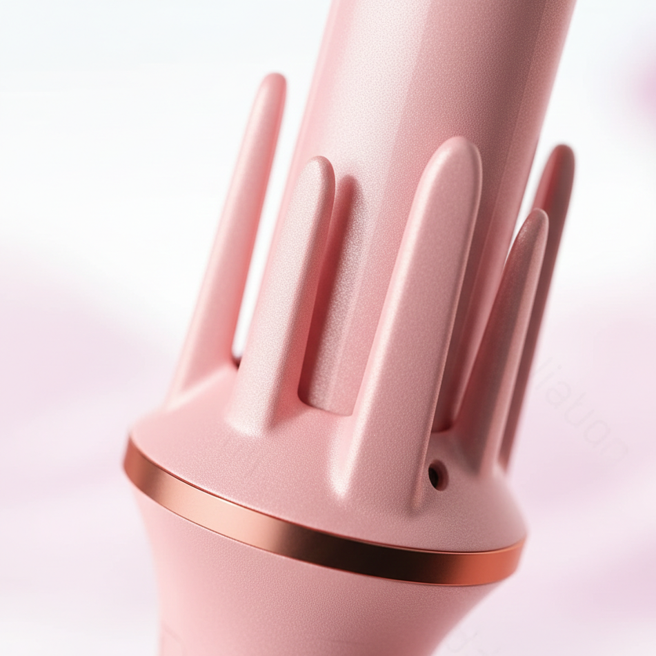 Automatic Curling Iron with Rotating Barrel