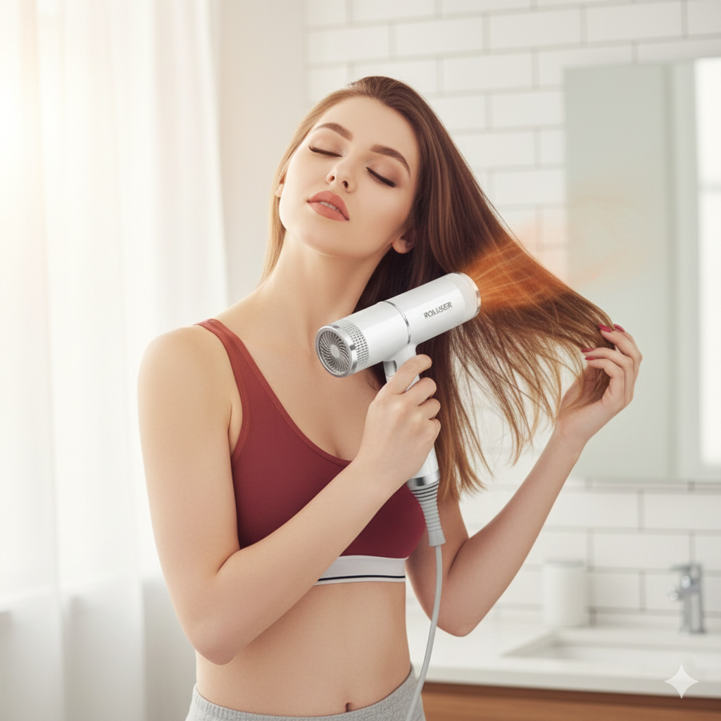 Ionic Hair Dryer with Luxe Finish