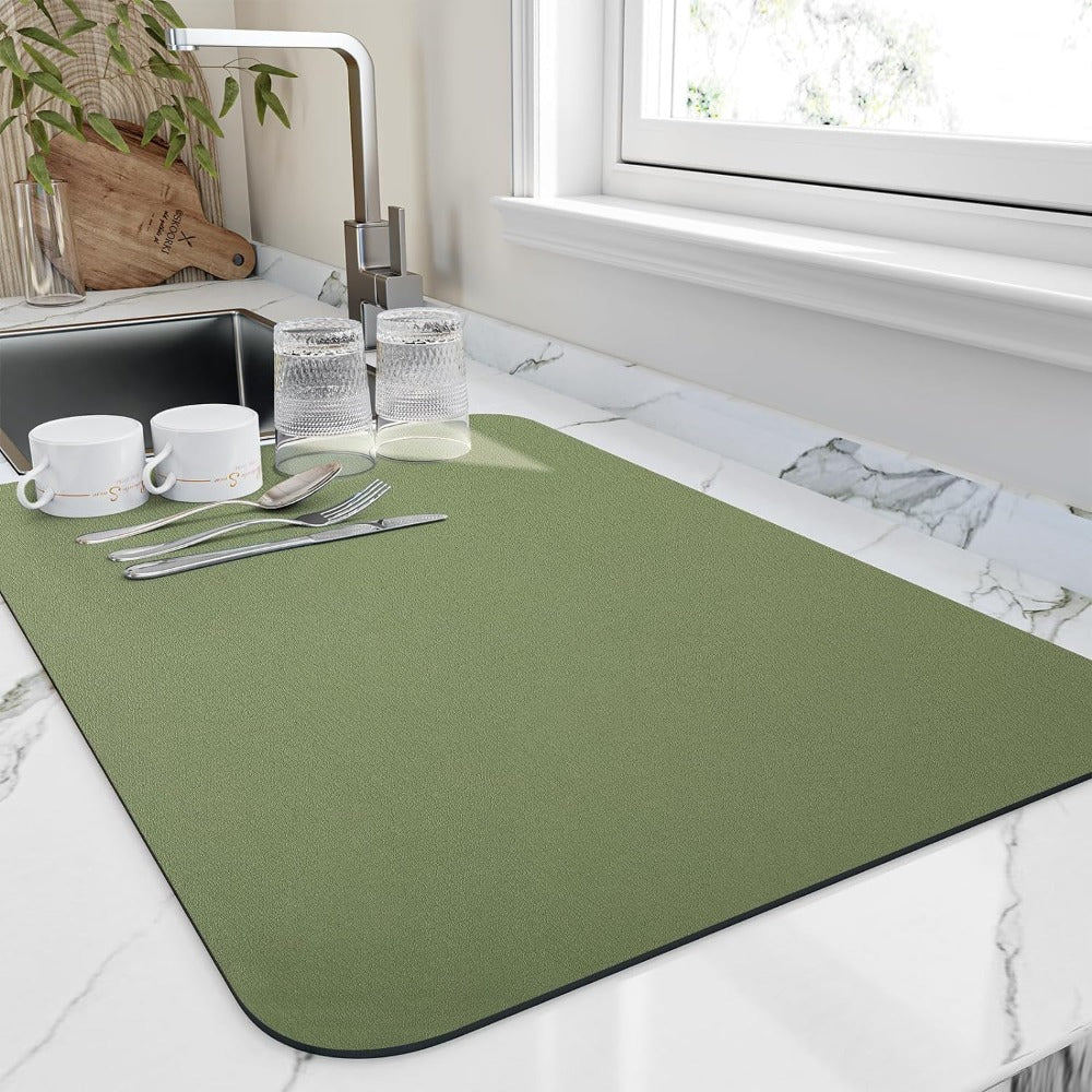 Efficient Kitchen Drying Mat - Space-Saving Water Absorber