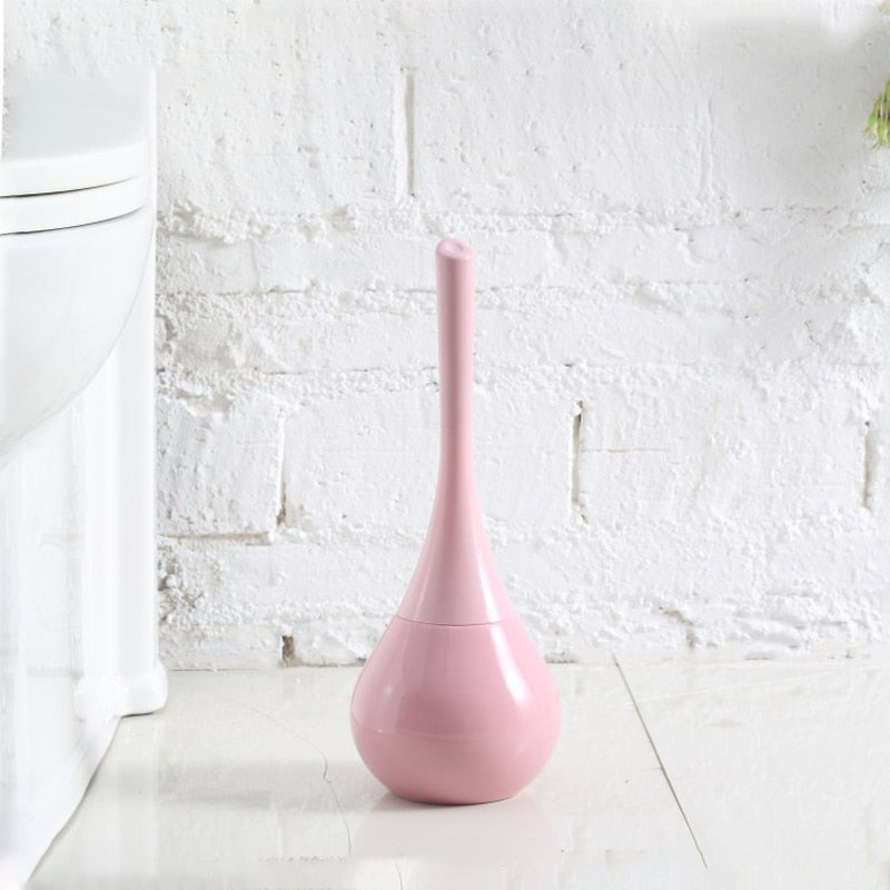 Sleek Bathroom Care Kit - Toilet Brush with Stylish Stand