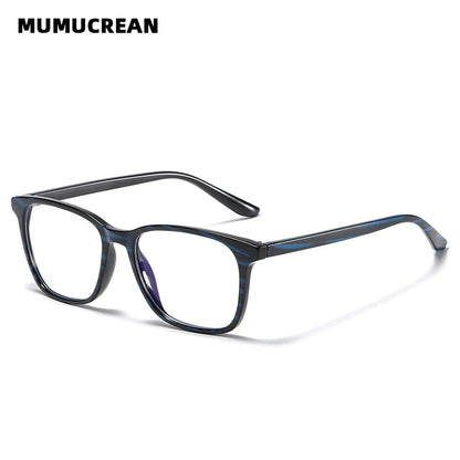 Square Retro Eyeglasses in TR90 Material