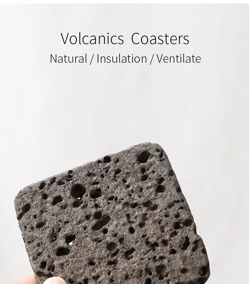 Volcanic Stone Tea Cup Coaster