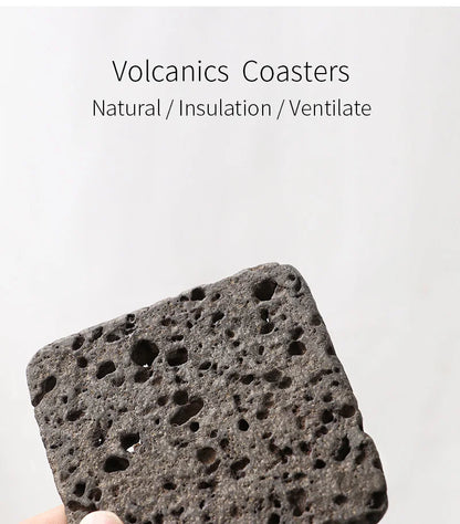 Volcanic Stone Tea Cup Coaster